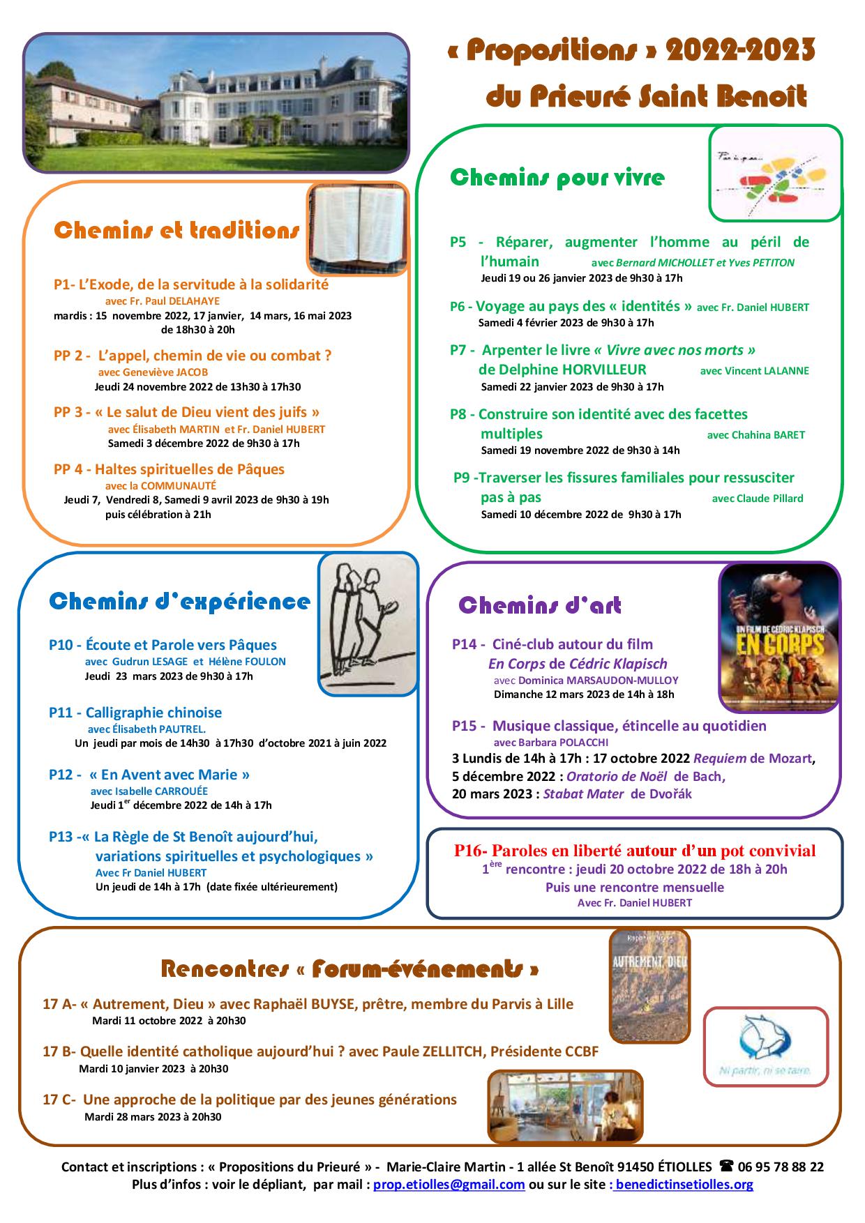 affiche PP 2022 2023