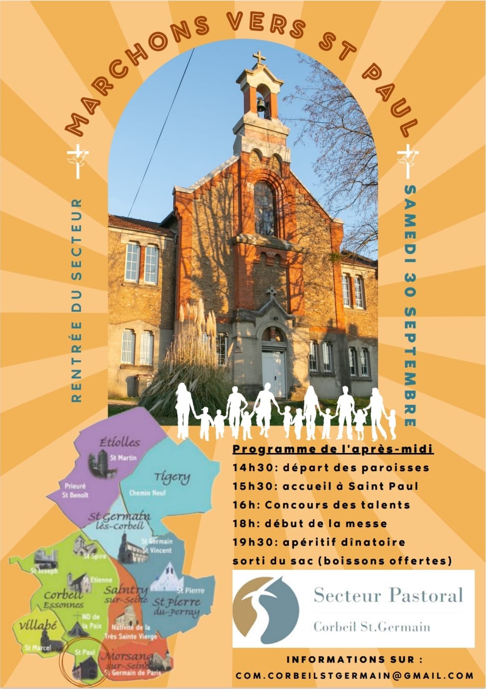affiche 30 sept 2023 st paul