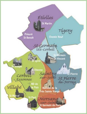 schèma du secteur pastoral