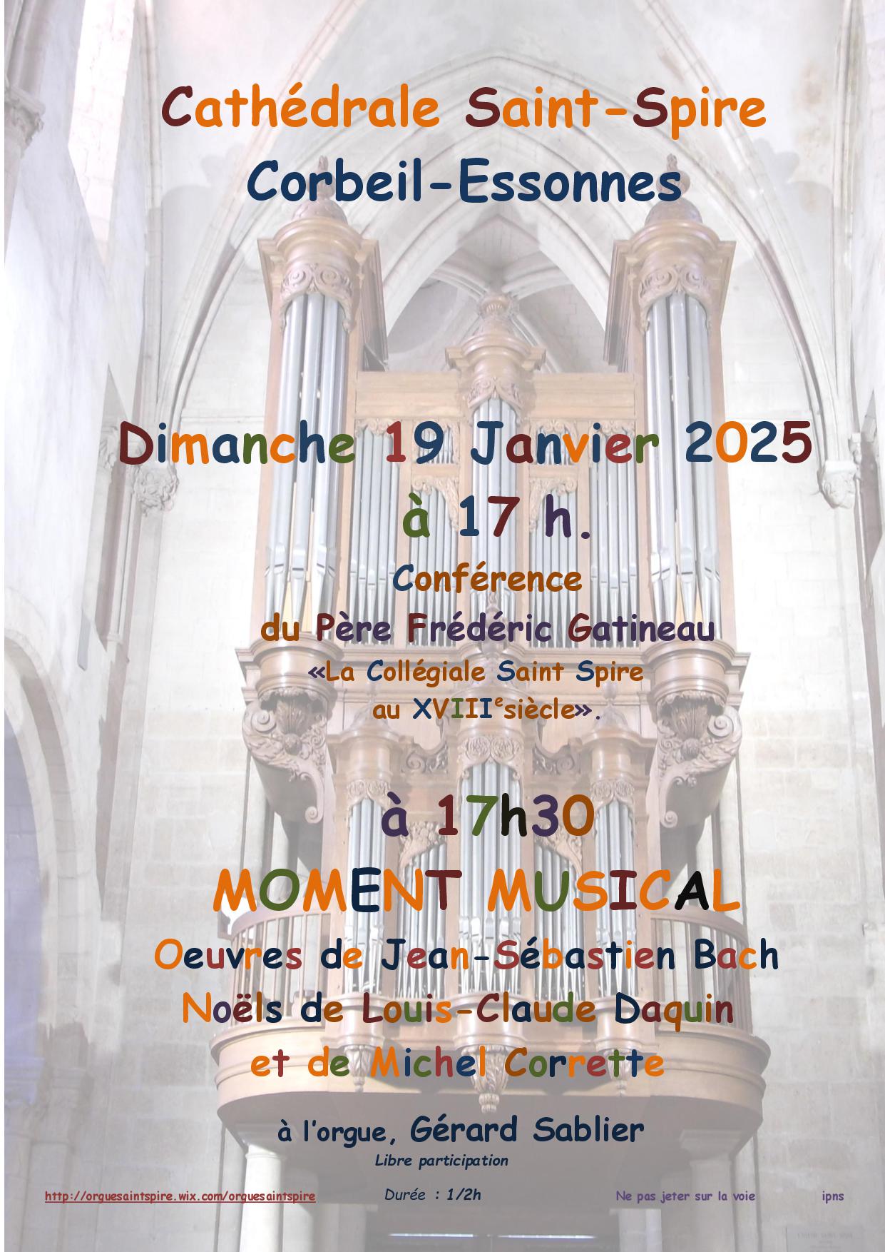Affiche moment musical 19 I 2025