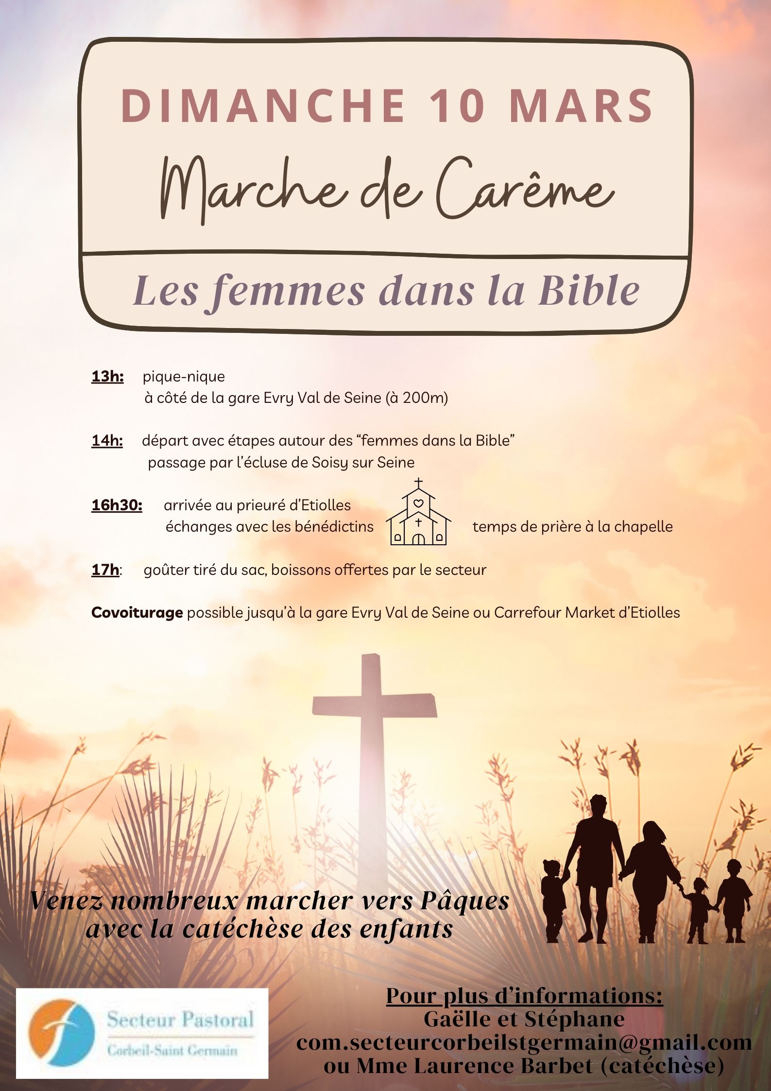 affiche Marche de Carme 2024